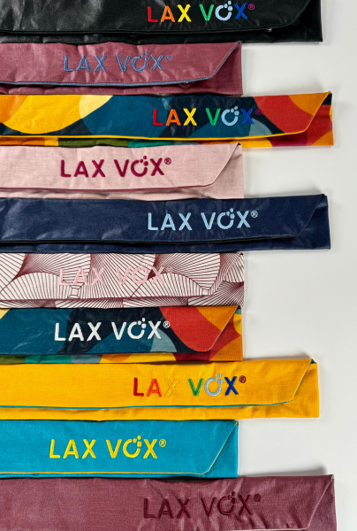 LAX VOX®–Set Bag & Bottle (packaged)